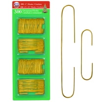 RNDs Ornament Hooks Christmas Tree Decorating Hangers- Metal Wire Ornament Hooks For Christmas Tree Decoration Hanging 300 Pack (Gold)