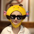 thumbnail image 4 of Gorro de felpa Hugo Sombrero de fiesta, 4 of 8
