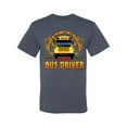 thumbnail image 2 of Wild Bobby, Transporting the Worlds Most Precious Cargo Bus Driver Cars and Trucks Men's Graphic T-Shirt, Vintage Heather Blue, Large, 2 of 3