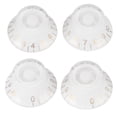 thumbnail image 1 of Guitar Volume Tone Control Knobs,4Pcs Tone Control Knob Guitar Tone Knobs Guitar Knobs Striking Appearance, 1 of 8