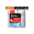 thumbnail image 3 of Hanes Men's Cushion No Show Socks, 6-Pairs White 6-12, 3 of 4