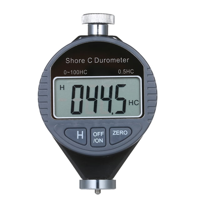 TFixol Portable 0-100HC Shore C Hardness Tester Meter Digital Durometer Scale for Sponge Soft Material with Large LCD Display