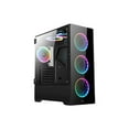 thumbnail image 5 of Bgears b-Voguish-RGB (6 RGB Fans Included) Tempered Glass ATX Mid Tower Computer Case with USB 3.0 and Fan controller and Remote controller., 5 of 19