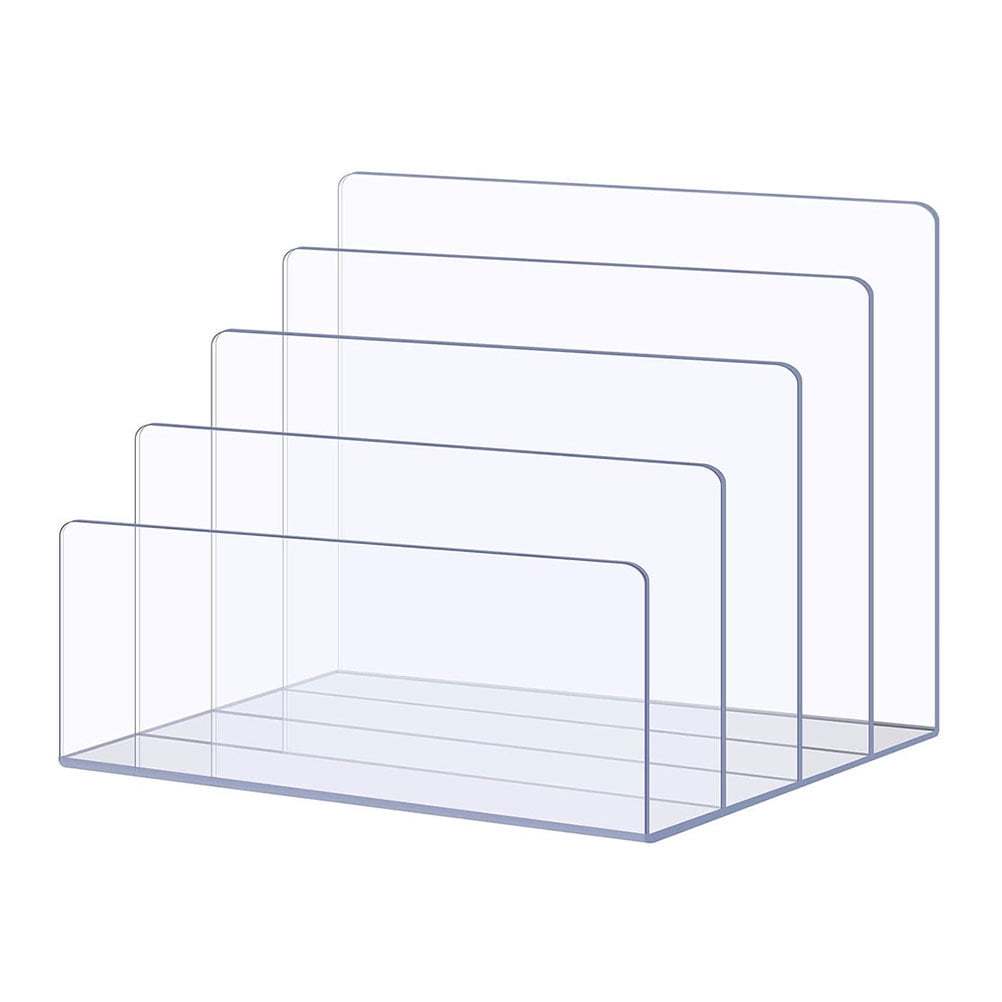 Desktop File Organizer File Holder Transparent File