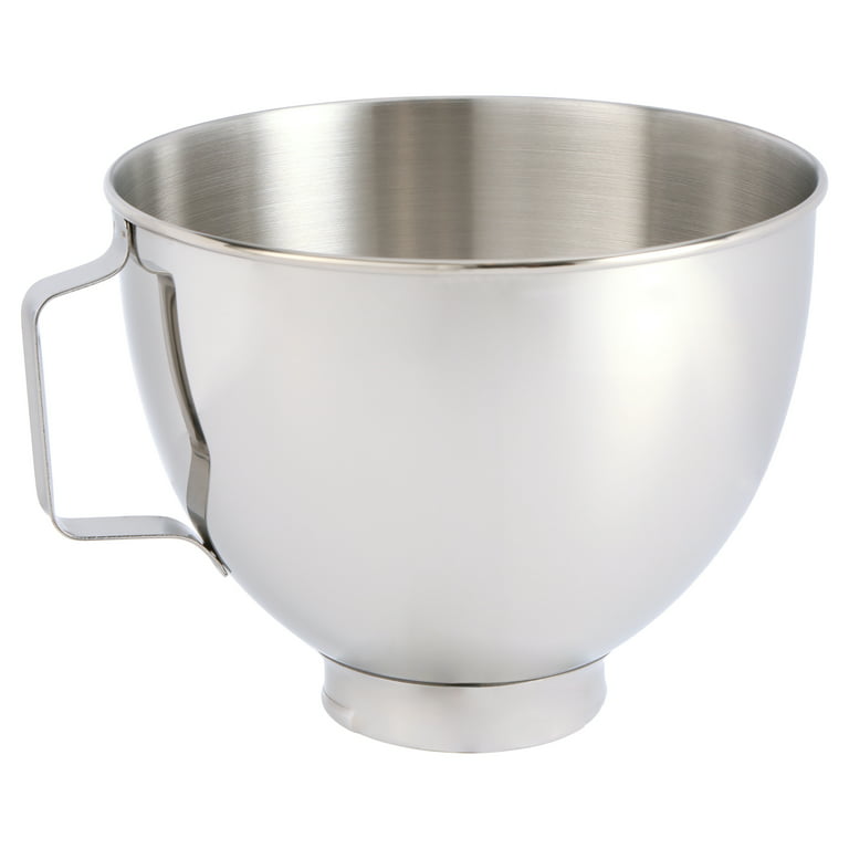 KitchenAid 4.5 Quart Polished Stainless Steel Bowl with Handle