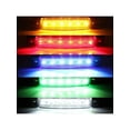 thumbnail image 3 of 20Pcs 12V-24V 3.8" 6 LED Front Rear Side Marker Indicator Lights LED Lamp Indicator For Car Truck Trailer Lorry Bus -White/Red/Amber/Blue/Green, 3 of 5