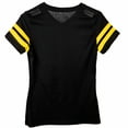 thumbnail image 6 of Batgirl Costume V-Neck T-Shirt with Detachable Cape-Large, 6 of 6