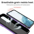 thumbnail image 5 of Allytech Galaxy S23 FE Case with Camera Lens Protector, Rugged Hybrid Shockproof Ring Holder Stand Full Body Protective Phone Case Cover for Samsung Galaxy S23 FE 6.4" - Purple, 5 of 8