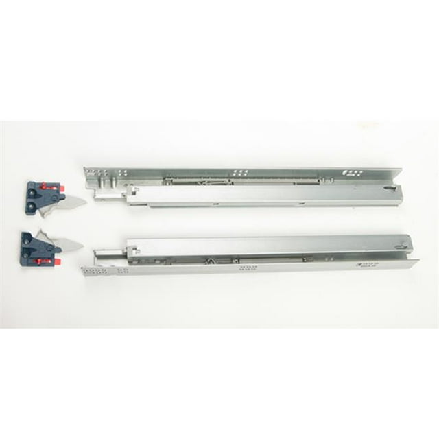 Knape & Vogt KVMUV34HDB 18 Heavy Duty Under Mount Drawer Slides, 18 & 0