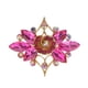 thumbnail image 2 of Broche Nupcial de Flor para Mujer, Broche de de Imitación de Cristal, Broche de, 2 of 4