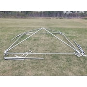 Party Tents Direct West Coast Frame Canopy Tent, Heavy Duty Steel, 10'x10' White
