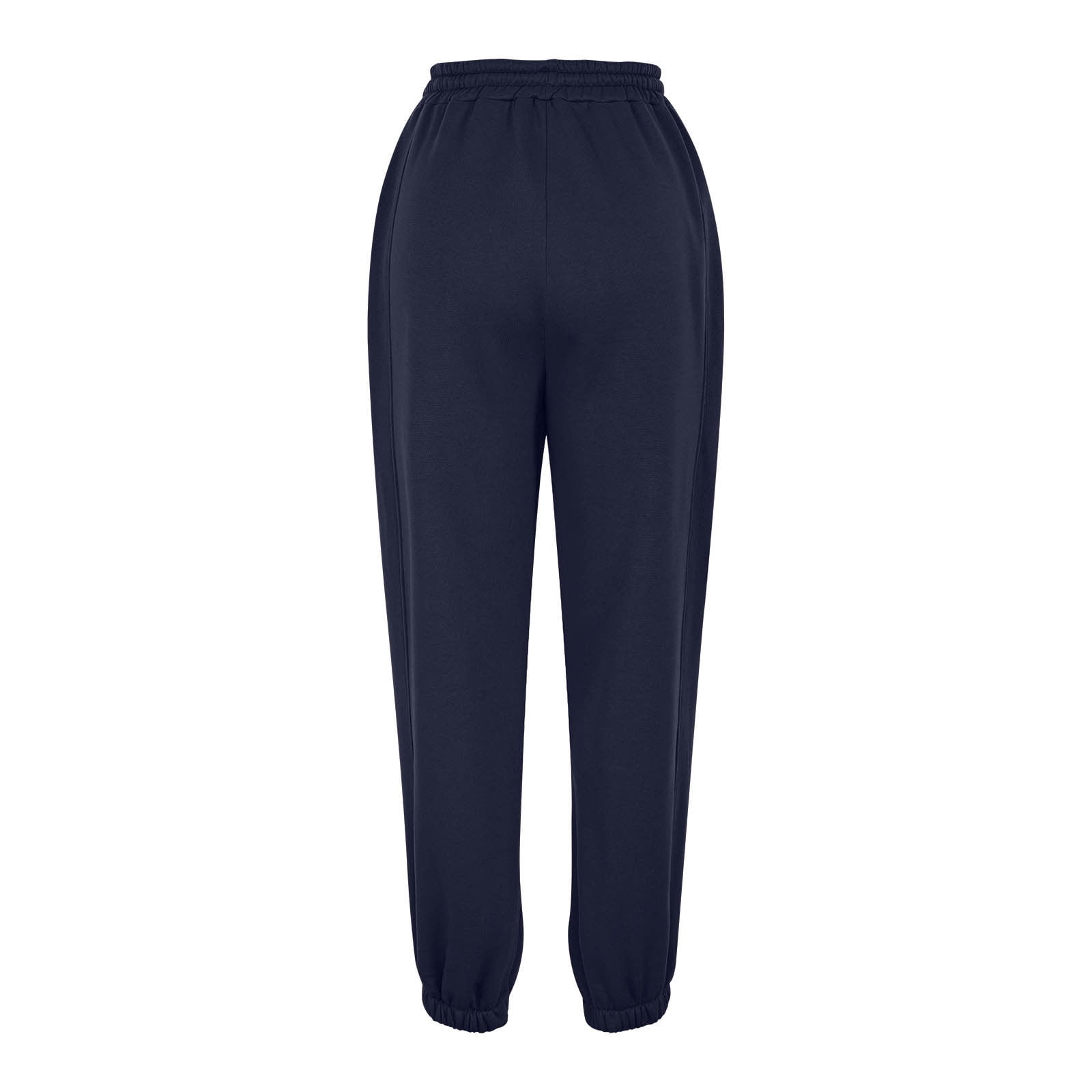 Women's Comfy Athletic Active Sweatpants Fleece Drawstring Jogger Pants Solid Loose Baggy Sweatpants with Pockets - image 4