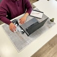 thumbnail image 3 of Sussexhome Large Mouse Pad for Desk - Cotton Mousepad for Desktop, Table, Office Desk Pad - Thin, Light, Portable Laptop Mat for Computer Mice - Machine Washable, Non-Slip, Foldable - 20" x 31.5", 3 of 8