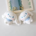 thumbnail image 2 of LLavero de juguete de peluche Sanrio Kawai, figura de Anime Cinnamoroll Kuromi, muñeco de peluche de alta calidad, regalo para niña, 2 of 4