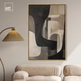 thumbnail image 3 of Portal Canvas Modern Neutral Wall Art by Art Remedy, Gold Frame, 36" x 54", 3 of 7