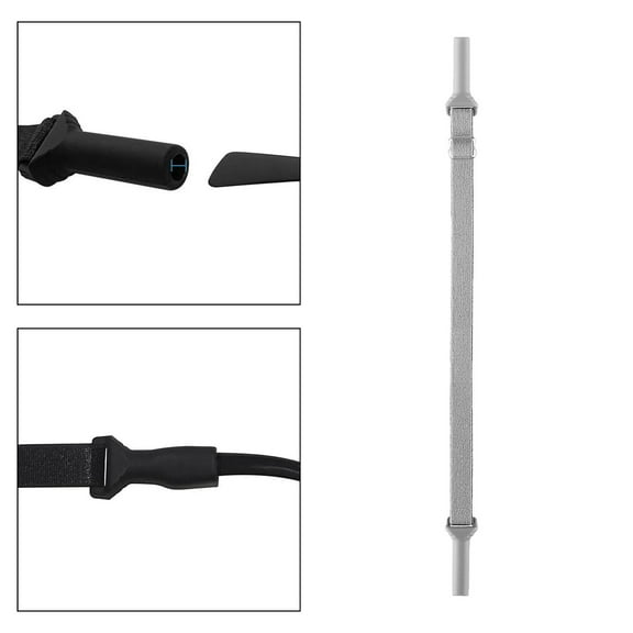 Sunglasses Strap, Eye Glasses Holders Adjustable, Lightweight, Glasses Cord Lanyard Eyeglasses Strap for Adults Men Gray