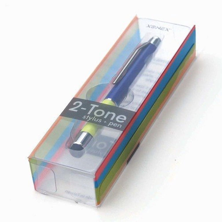 OneMix 2　+　StylusPen Xonex 2-Tone Stylus + Ballpoint Pen - Navy/Lime - Walmart.com
