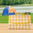 thumbnail image 5 of Picnic Accessories, Picnic Mat Proof Pad Thickened Outdoor Camping Picnic Equipment Waterproof Portable Spring Trip Foldable Picnic Cloth Grass, Family Gifts, 5 of 6