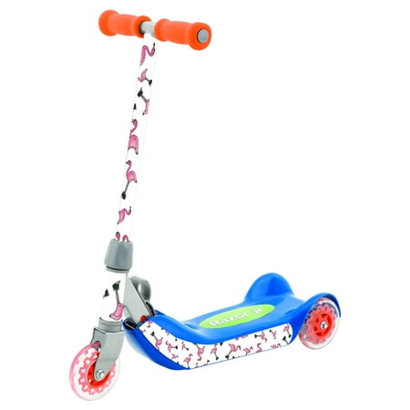 Scooter Razor Ultra Pro Skin For Razor Jr. Folding Kiddie Kick Scooter - Cool Flamingo | MightySkins Protective, Durable, and Unique Vinyl Decal wrap cover | Easy To Apply, Remove, and Change Styles ()