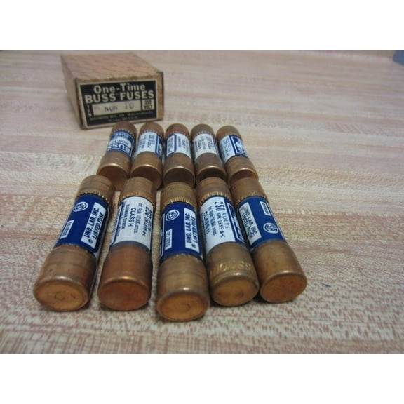 Buss NON-10 Bussmann Fuse N0N 10 Cooper Pack of 10