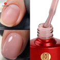 thumbnail image 2 of MSHARE-Gel Base de goma Rosa lechoso, capa de Color camuflaje brillante, barniz de Gel para uñas, Gel UV LED, 10ml, 2 of 4