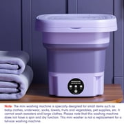 Mini Washing Machine 8L Folding Portable Sterilization Drying Laundry Machine