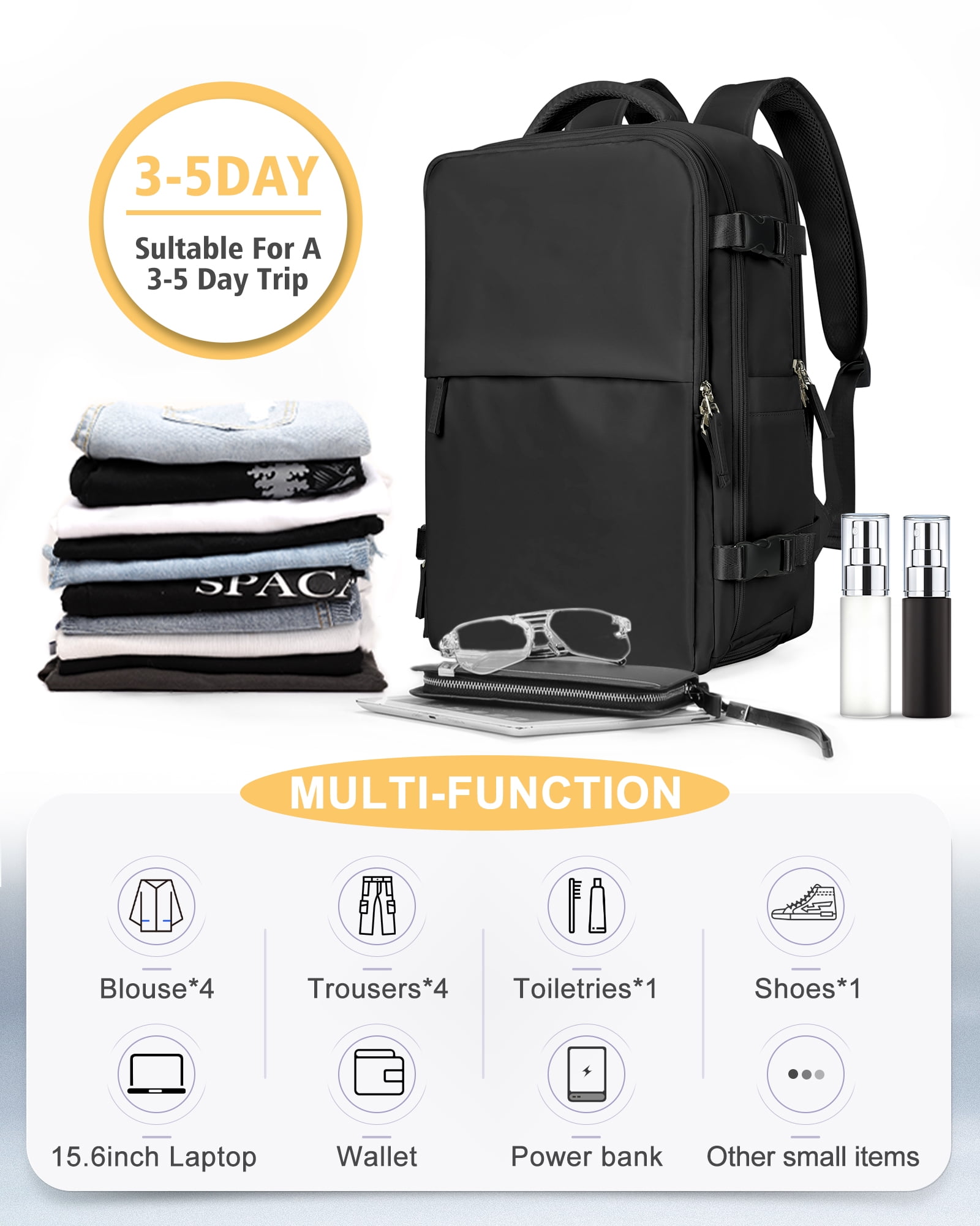 Backpack for 3 day trip new arrivals