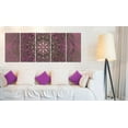 thumbnail image 2 of Tiptophomedecor Stretched Canvas Zen Art - Pink Mandala - Stretched & Framed Ready To Hang Art, 2 of 4