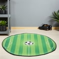 thumbnail image 4 of WHAMVOX Alfombra De Fútbol Con Redondo Para Áreas Interiores Y Uso Diario, 4 of 6