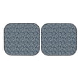 thumbnail image 5 of Lsque Small White Flowers 2 PCS Windshield Sun Shade | CarFoldable Window Covers | Car Accessories Reflect UV for Universal Cars SUV Truck | Medium, 5 of 7