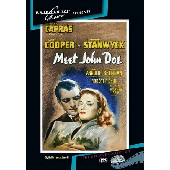 Meet John Doe (DVD), American Pop Classic, Drama