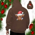 thumbnail image 2 of VBARHMQRT Chandail à Capuchon Vintage pour Hommes Collection de Noël Explosive Sweat à Capuche Sport, 2 of 6