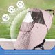 thumbnail image 4 of Protector contra el viento para cochecito, cubierta para cochecito, protector contra el viento para viajes, para cochecitos, accesorios, escudo para cochecitos, 4 of 5