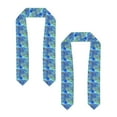 thumbnail image 2 of Haiem Peacock Pattern Graduation Stole 2024 | Premium Satin Sash for Graduation Ceremony, 2 of 7