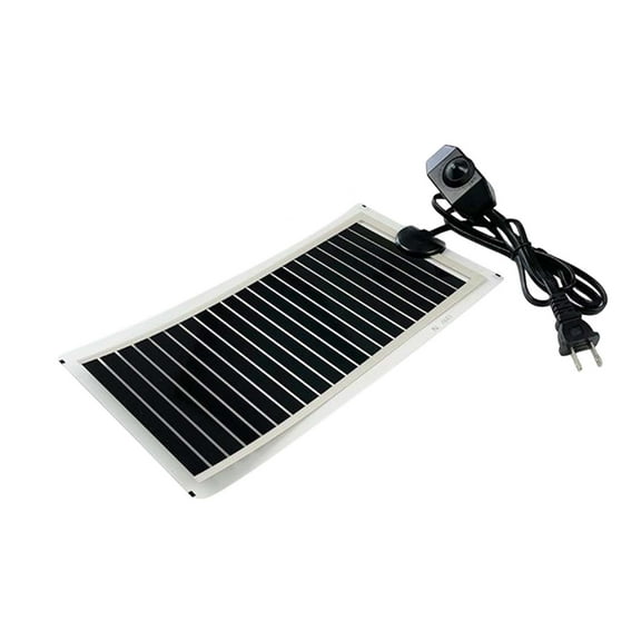 Dnogom Pet Electric Heated Pad,Adjustable Temperature 20-50℃,Winter Pet Heating Pad Environment Warmer for Rabbit Turtle Crawler Reptile Feeding Box(5.91x11")