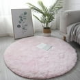 thumbnail image 4 of Ultra Soft Plush Round Rug Mat - Fluffy White Carpet for Living Room, Home Decor and Bedroomr, Bedroom and Kids Room, 4 of 7