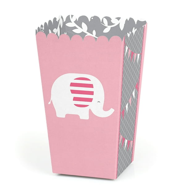 pink popcorn elephant box