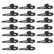 thumbnail image 1 of Yuarrent Clips para lona de tienda de 20 piezas, 5X hebilla de bloqueo, abrazaderas resistentes al desgaste para acampar, herramientas de carpas, 1 of 6