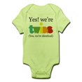 thumbnail image 1 of CafePress - Yes, We're Identical Twins Infant Bodysuit - Baby Light Bodysuit, 1 of 1