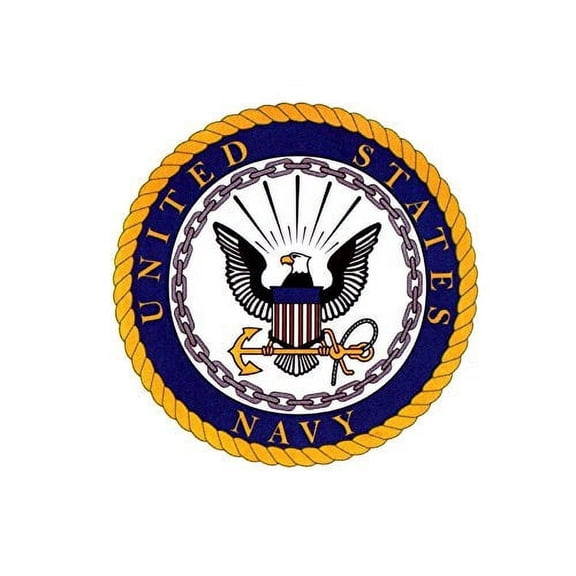 United States Navy Celebration Birthday Edible Icing Image Cake topper, by Tnct.