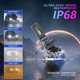 thumbnail image 3 of Bombillas LED para faros delanteros P10 H4/9003, IP68, resistentes al agua, para coche, 3 of 7