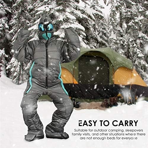 Adult Lite Wearable Sleeping Bag Warming Camping Sleeping Bag Lazy Travelling Easy Carrying for Walking Hiking Camping Outdoor Hello