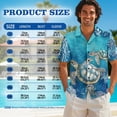 thumbnail image 6 of Jeiento Sea Turtle Matching Vacation Outfits for Couples Mens Hawaiian Shirt Dress for Women Casual Shirts for Men Button Down Shirt Short Sleeve Beach Shirts, 6 of 6