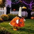thumbnail image 6 of AuroraX Witch Dress with Hat 19 inch Porch Goose Halloween Outfits , 23" Porch Goose Clothes Sets 17 inch Fall Holiday Halloween Decorations Outdoor Plastic Porch Goose Accessories, 6 of 8