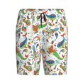 thumbnail image 7 of JUNZAN Sea Animals 1 Pattern Sleep Pajama Shorts for Men,Men's Pajama Bottoms,Sleepwear,Pj Shorts, 7 of 7
