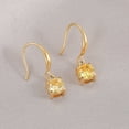 thumbnail image 3 of Sonducket 1 par de pendientes de diamantes de imitación, cristal, fiesta de cumpleaños, fiesta, compromiso, fecha de trabajo, pendientes, para Ropa, zapatos y accesorios Miscelánea Amarillo Sonducket AP016304-04, 3 of 6