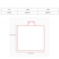 thumbnail image 2 of AOMPMSDX Baby Hooded Bath Towel Cartoon Bathrobe Baby Soft Coral Towel For Boy Girl Shower, 2 of 4