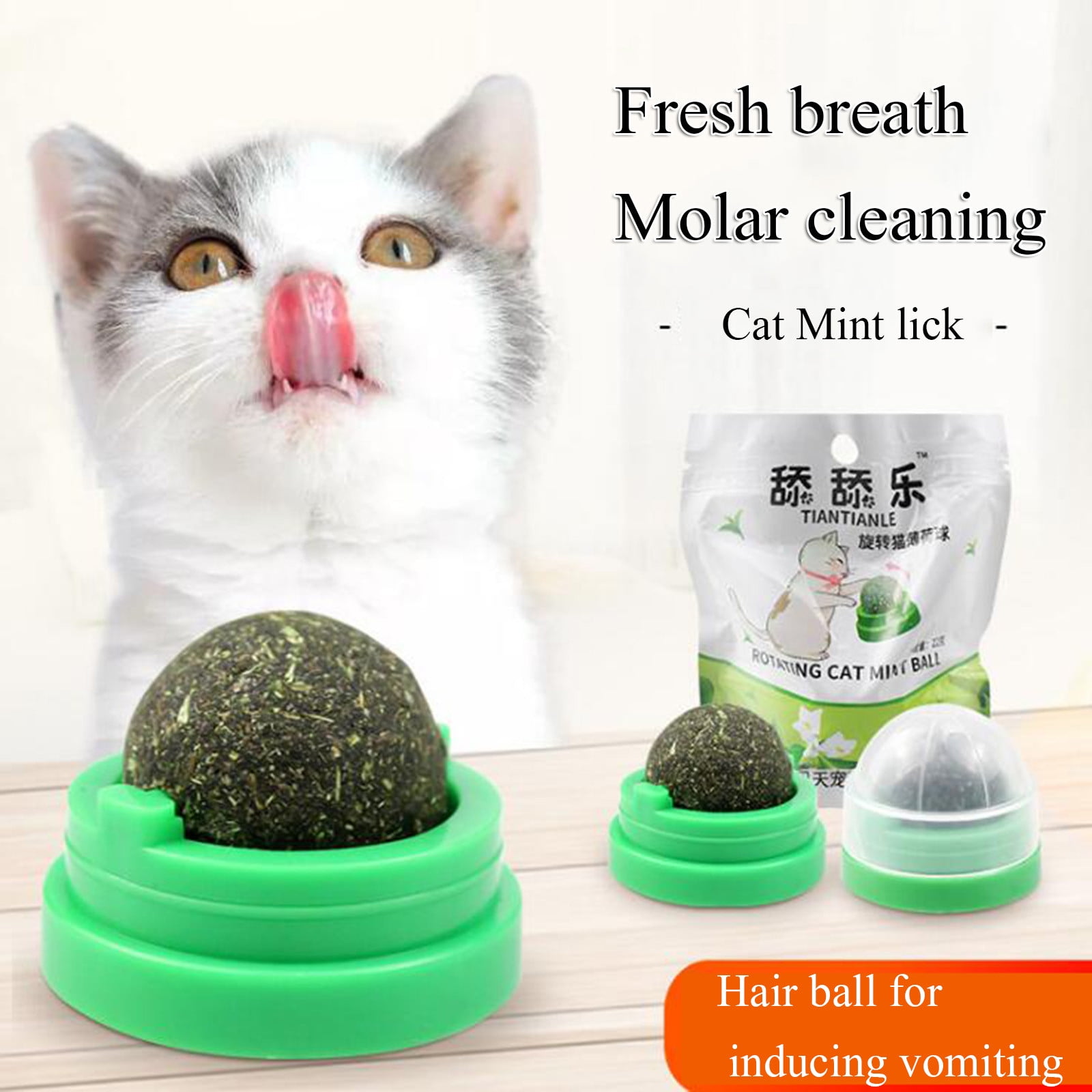 rotating cat mint ball