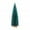 Blue Green, variant on Koiauber Mini Christmas Tree Sisal Snow Frost Artificial Pine Tree with Wooden Base Small Bottle Brush Tree Ornament