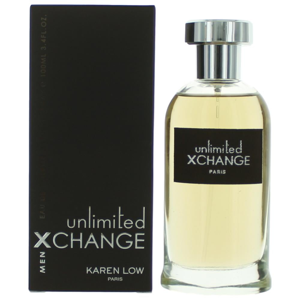 Xchange Unlimited by Karen Low, 3.4 oz EDT Spray for Men